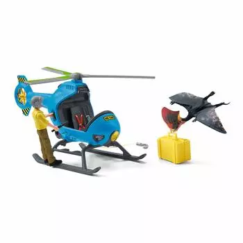 Боевой вертолет Schleich Dinosaur Dino 41468