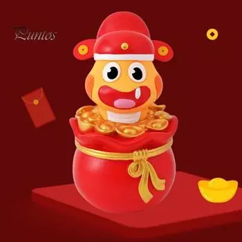 Бог богатства Змея Копилка Китайский Новый год Зодиак Талисман Статуэтка Змеи Год Змеи Монета Копилка Домашний офис Книжная полка Рабочий стол L