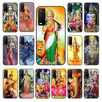 Бог Индии Funda Чехол для телефона Для vivo Y31 Y30 Y33S Y11S Y12S Y17 Y20 Y20S Y21S Y1S Y53S Y15 Y19 Y91C V23 5G Чехлы coque VIVO Y1S