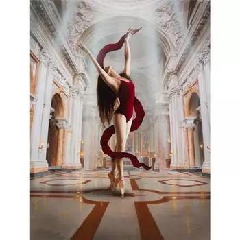 Бог любви 5D DIY Алмазная картина Обнаженная женщина Ангел Круглая дрель Мозаика Набор для вышивки крестом Вышивка Full Round 20x25CM