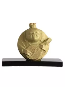 Бог удачи Бензайтен Ниттен Скульптор Сотаро Саэгуса Статуя Фигурка Украшение Семь богов удачи Такаока Медная посуда Прототип_Будда (Фукуноками