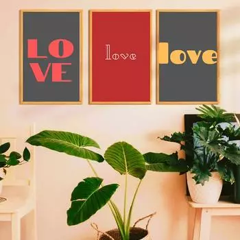 Богемные абстрактные постеры и принты в стиле бохо с любовным текстом, цитата, холст, живопись, современные минималистичные настенные картины, домашний декор для гостиной 21cm30cm NoFrame