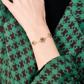 Богемные браслеты ручной работы с бусинами из натурального камня и оригинальным дизайном