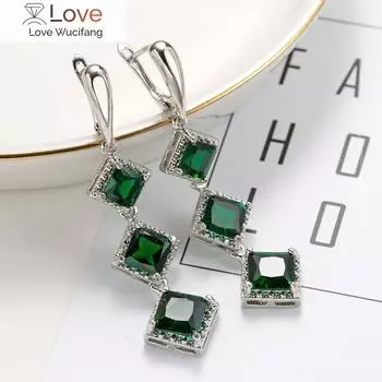 Богемные длинные серьги-подвески с цирконием, преувеличенные серьги для женщин, модные украшения, женские серьги Brincos