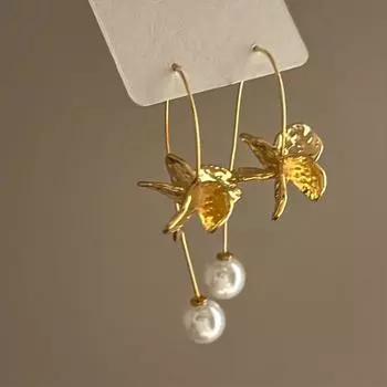 Богемные металлические серьги с кисточками, роскошные и шикарные золотой