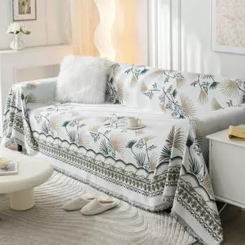 Богемный чехол для дивана, коврик, одеяло для гостиной, трехместный диван, современный плед, одеяло для кемпинга, пикника, четыре сезона 180x130