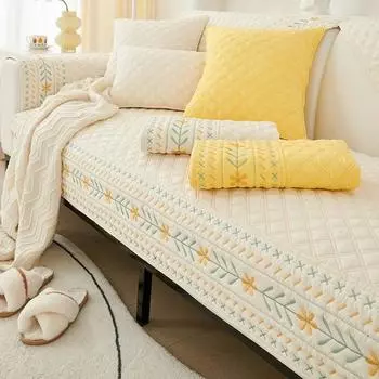 Богемный чехол на диван для гостиной, геометрический плед, хлопок, универсальный коврик для дивана, полотенце, нескользящий чехол для дивана, подушка для дивана, чехлы 30x50 pillowcase 1PC