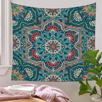Богемный гобелен, украшение для комнаты, подвесная ткань, фон, настенная ткань, декоративная ткань 73*95CM