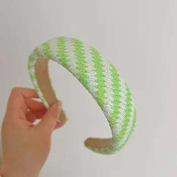 Богемный Этнический Летний Красочный Скрученный Губкой Плетеный Ободок Повязка на Голову Взрослые Аксессуары для Волос Украшения для Волос