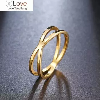 Богемский Винтаж Крест Золотые Кольца Для Женщин Свадебные Модные Цепи Из Нержавеющей Стали Ювелирные Изделия Большие Антикварные Кольца Anillos R227 6 серебряный