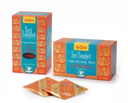 BOH Bo BOH High quality black tea x 20 (Bo) (tea bags) [Lemon Mandarin] (2g bags)