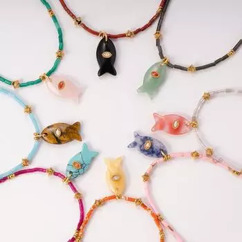 Bohemia Mini Fish Necklace Jewelry Ocean Style Beach Choker Childishness Chain Choker Sea Beach Style 3