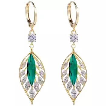 Bohemian Ear Jewelry Elegant Ear Buckle Fashion Hoop Earrings Female 1 pair