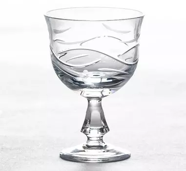 Bohemian Glass Cold Sake Glass Eawase (Eawase) SG-110