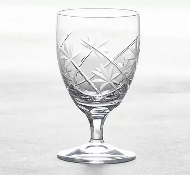 Bohemian Glass Cold Sake Glass no “Hana En” SG-107