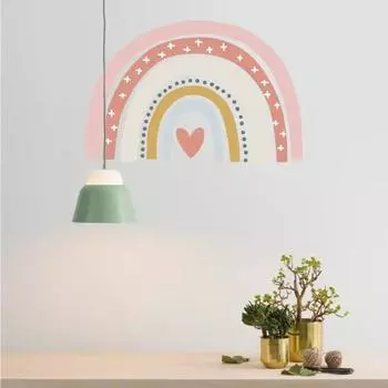 Bohemian Rainbow Wall Stickers Self Adhesive Wholesale Instagram Nordic Children s Room Decoration Stickers LJY0082