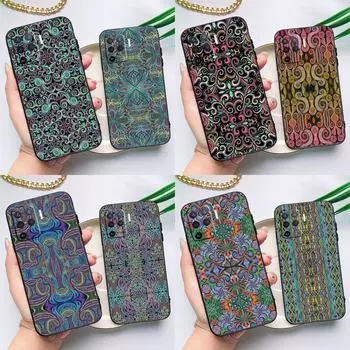 Bohemian Style Case For OPPO A74 A93 A83 A91 A53S A9 A5 A31 A53 2020 A15 A16 A1K A52 A72 A94 A54 Cover OPPO A94 5G