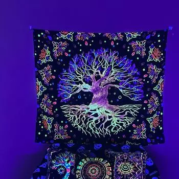 Bohemian Tapestry Wall Hanging - Decorative Fabric Background Tapestry For Home Decor, Boho Wall Art, And Tapestry Decor 73X95CM