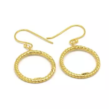 Boho 925 Silver 18K позолоченные серьги-подвески для женщин, 925 Silver Уникальные украшения ручной работы, подарок на День матери, подарок на годовщину серебряный