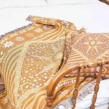 Boho Blanket Throw Blanket for Sofa Home Decor Luxury Cotton Couch Blanket Camping Bedding 130x160cm 130x160cm