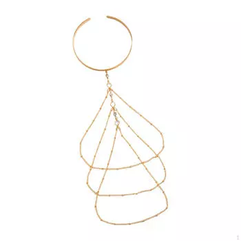 Boho Chic Upper Arm Bracelet with Tassel Detail style A