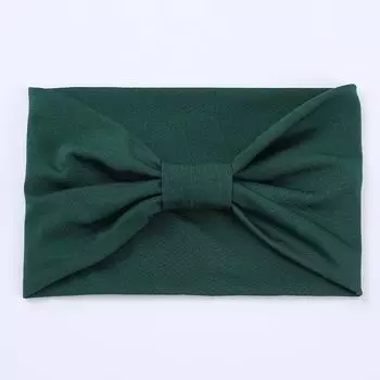 Бохо однотонные широкие повязки на голову с винтажным узлом, эластичная повязка на голову для женщин и девочек, хлопковая мягкая бандана, аксессуары для волос серый