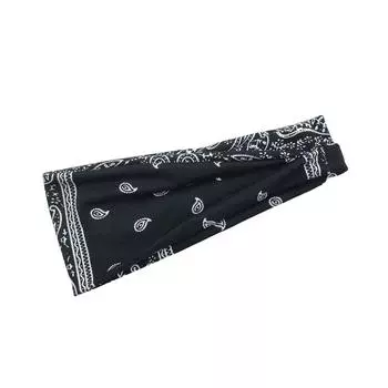 Бохо Повязки на голову Пейсли Повязки для волос Узловая повязка-тюрбан Эластичные скрученные обертывания для головы Полосатые тканевые повязки для головы для женщин и девочек