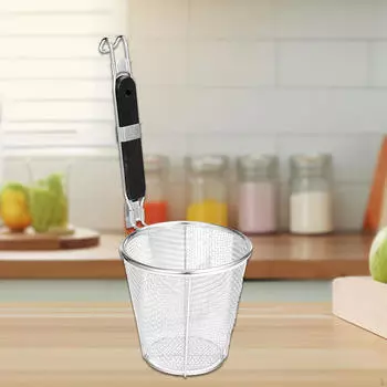 Корзина для варки, жарка, переносная кастрюля, дуршлаг, сито для пасты, лапша для чипсов 35x14cm