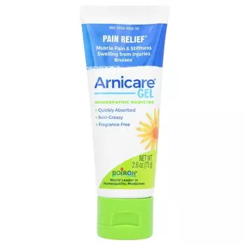 Boiron, Arnicare Gel, обезболивающий, без запаха, 2,6 унции (75 г)
