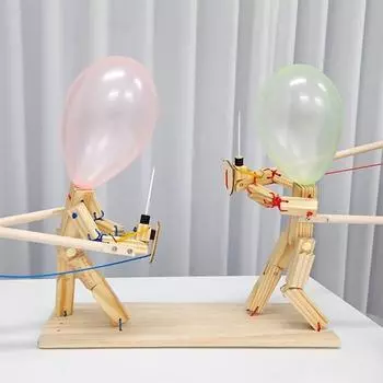 Бой на воздушных шарах, фехтование на воздушных шарах, лопание воздушных шаров, настольная игра, ручной насос, в комплект входит воздушный шар, настольная игра, представляющая Корею