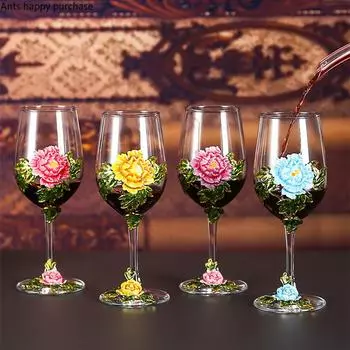 Бокал для красного вина, набор бокалов, хрустальный бокал, винный графин, фляга, диспенсер для вина, барная посуда, наборы для вина, изысканные подарки