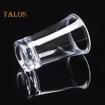 Бокал для текилы, Нескользящий многоразовый модный бокал для вина с толстым дном, КТВ-бар, стеклянная посуда для коктейлей и текилы коричневый