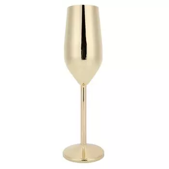 Бокал для вина из нержавеющей стали 304, бокалы для шампанского, стаканы для питья 220 мл для бара, вечеринки, банкета