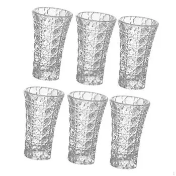 Бокалы для вина, 6 предметов, посуда для питья, уникальные подарки для него, ее креативный прозрачный