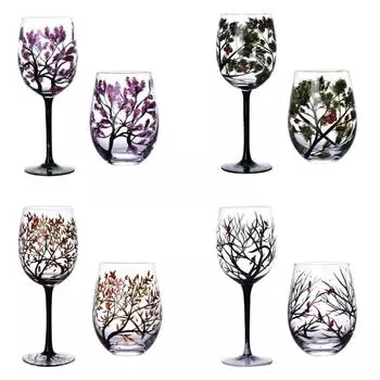 Бокалы для вина Four Seasons Tree, бокалы для коктейлей, бокал для свадьбы X3UC