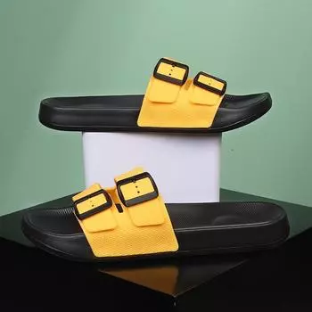 Boken тапочки мужские летние нескользящие подростковые большого размера 47 пляжные сандалии тапочки 39