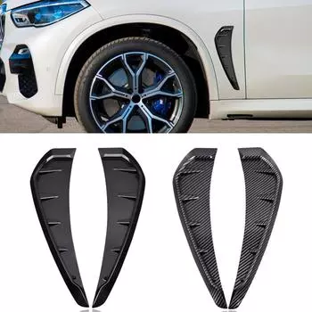 Боковая часть крыла автомобиля, воздухозаборник, вентиляционное отверстие, украшение Coer для Honda Civic Mitsubishi Outlander Chevrolet Cruze Volvo XC60 Peugeot 3008 чёрный