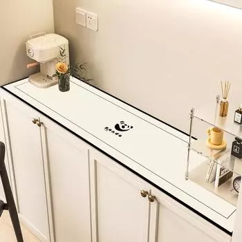 Боковая часть стола Коврик для стола Коврик для обувного шкафа Защитный коврик для столешницы ТВ-шкафа Скатерть Масло-водо- и грязеотталкивающая крышка для крыльца 35x120cm