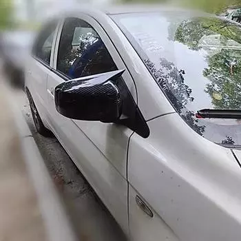 Боковая дверь автомобиля Зеркало заднего вида Крышка Отделка Корпус Для Mitsubishi Lancer X 10 EX EVO 2008-2016 Модификация Аксессуары