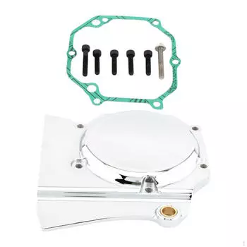 Боковая крышка трансмиссии двигателя прочная, аксессуары для мотоциклов Yamaha Silvery