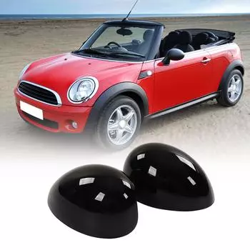 Боковая крышка зеркала заднего вида, левая и правая, глянцевая черная, сменная для R R6 R7 R9 R60 R61 армия зеленый