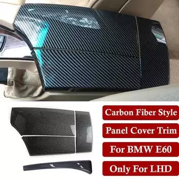 Боковая накладка консоли ABS для BMW 5 серии E60 E61 2004-2010, крышка подлокотника центральной консоли Console Side Strip Trim