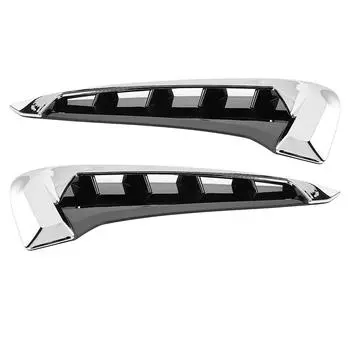 Боковая отделка, боковая крышка, боковая крышка воздуховода автомобиля, отделка, наклейка, украшение, подходит для X5 F15 14-18 чёрный