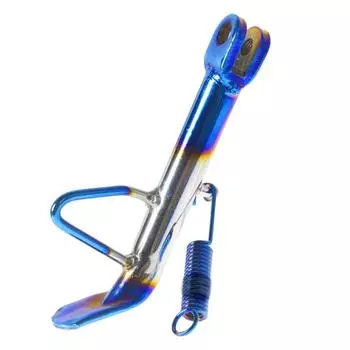 Боковая подножка, опорный кронштейн для ног, держатель боковой подставки, подставка для мотоцикла, двусторонние парковочные подставки серебряный