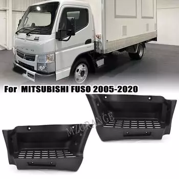 Боковая подножка под дверью для Mitsubishi Canter Fuso FE 2005-2020 Автомобильные педали, детали MK486009 MK486008, автомобильные аксессуары, черные