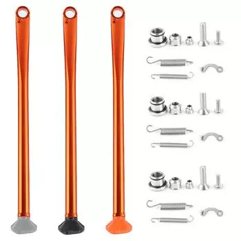 Боковая подставка для парковки из алюминиевого сплава, подставка, подходит для 150, 200, 250, 300, 350 Orange