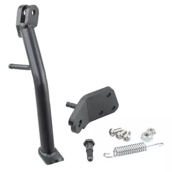 Боковая подставка Kijima Bike Parts, комплект стальной черной отделки ITALJET DRAGSTER125/200 HZZ-03000 чёрный
