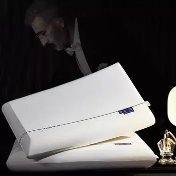 Боковая подушка для сна, подушка из пены с эффектом памяти, подушка для постельного белья 60x35 см, мягкие подушки для сна с медленным отскоком, ортопедическая подушка из пены с эффектом памяти 70x42x6cm белый