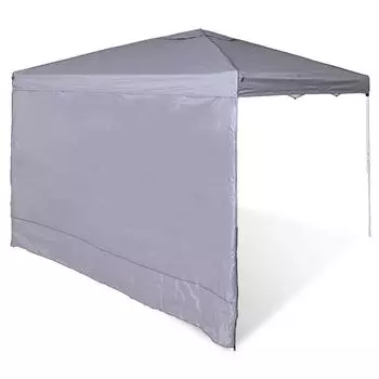 Боковая простыня с застежкой-молнией для 3 x 3 м Greige 3M UV heat легко для бизнеса наружного использования боковая водонепроницаемая, ветрозащитная, защита, экранирование, снимать, использовать,