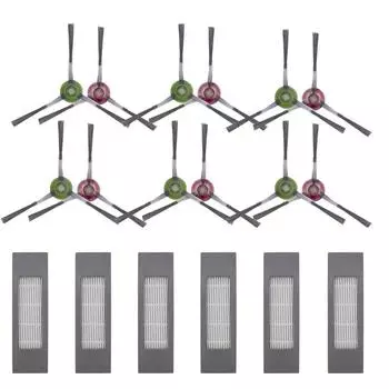 Боковая щетка HEPA-фильтра для Ecovacs Deebot OZMO 920 950 Yeedi 2 T8 T8 AIVI, T9AIVI/AIVI+, детали для очистки